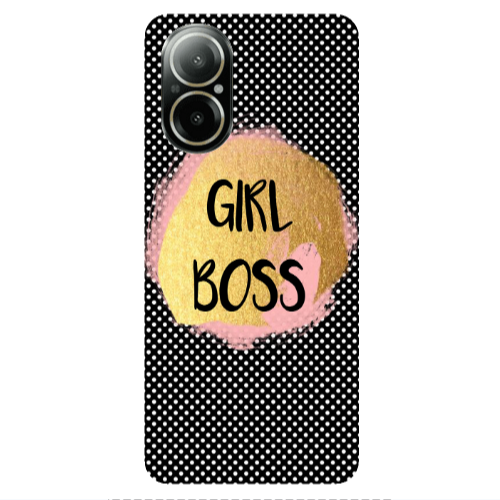 Realme C67 Girl boss make up Transparent Silicone TPU Θήκη