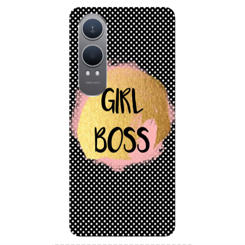 Oneplus Nord Ce 4 lite Girl boss make up Transparent Silicone TPU Θήκη