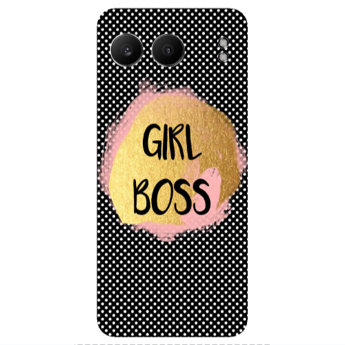Oneplus Nord 4 Girl boss make up Transparent Silicone TPU Θήκη