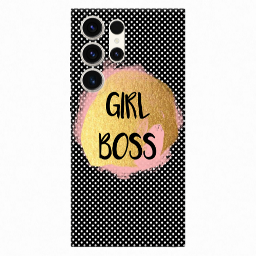 Samsung S25 Ultra Girl boss make up Transparent Silicone TPU Θήκη