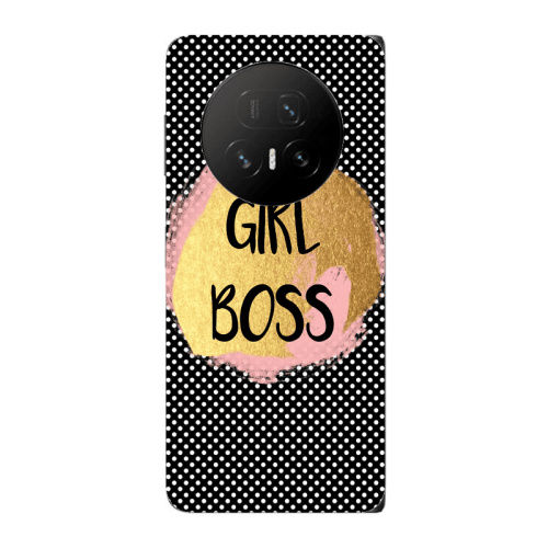 Honor Magic V5 Girl boss make up Transparent Silicone TPU Θήκη