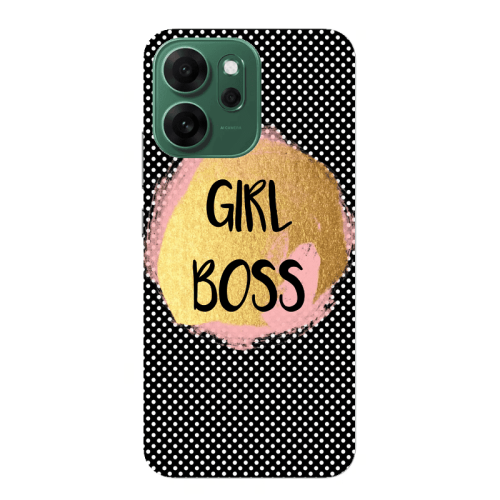 Oppo Reno 14 FS Girl boss make up Transparent Silicone TPU Θήκη