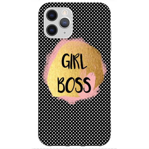 Apple iPhone 13 Pro Max Girl boss make up Transparent Silicone TPU Θήκη