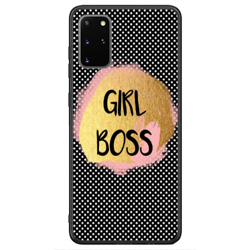 Samsung S20 Girl boss make up Black Glossy Θήκη