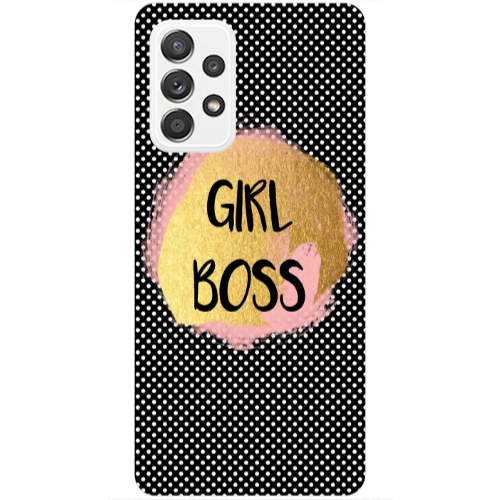 Samsung A53 Girl boss make up Transparent Silicone TPU Θήκη