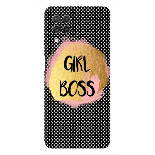 Samsung A22 4G Girl boss make up Transparent Silicone TPU Θήκη
