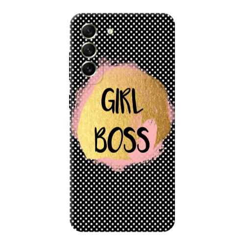 Samsung S21 PLUS Girl boss make up Transparent Silicone TPU Θήκη
