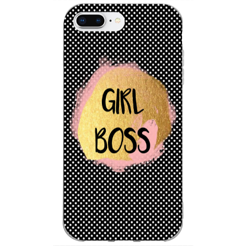 Apple iPhone 7 Plus Girl boss make up Transparent Silicone TPU Θήκη