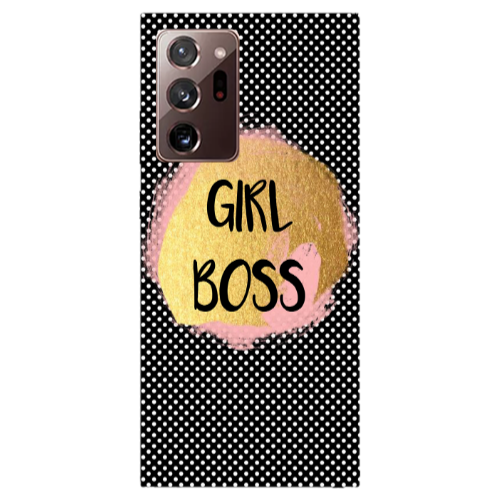 Samsung Note 20 Ultra Girl boss make up Transparent Silicone TPU Θήκη