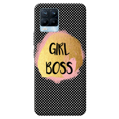 Realme 8 Pro Girl boss make up Transparent Silicone TPU Θήκη
