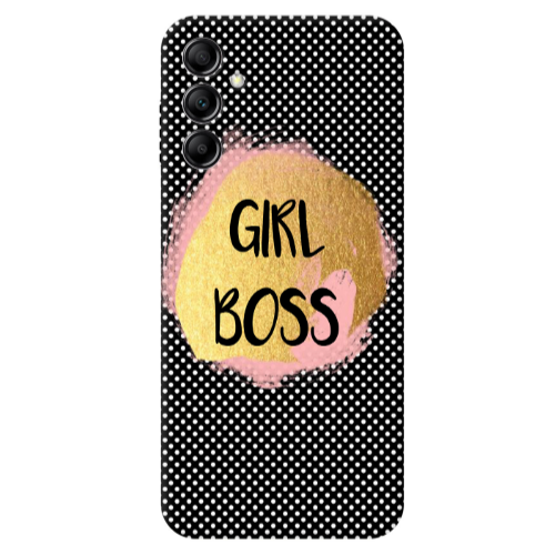Samsung A14 5G Girl boss make up Transparent Silicone TPU Θήκη