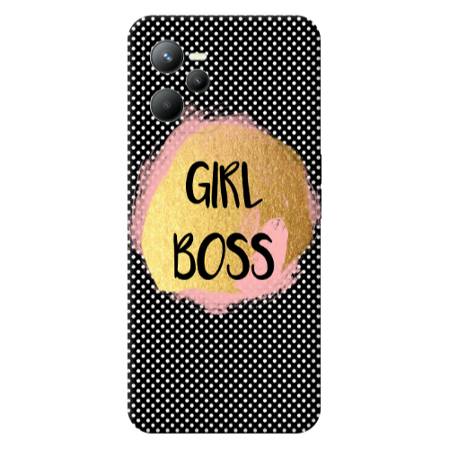 Realme C35 Girl boss make up Transparent Silicone TPU Θήκη