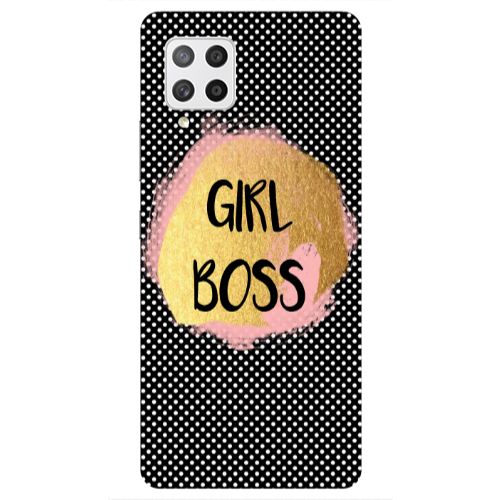 Samsung A42 5G Girl boss make up Transparent Silicone TPU Θήκη