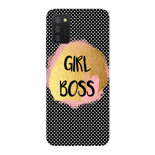 Samsung A02s Girl boss make up Transparent Silicone TPU Θήκη