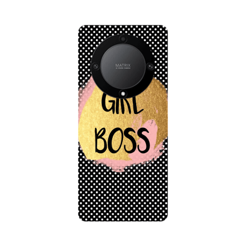 Honor Magic5 Lite 5G Girl boss make up Transparent Silicone TPU Θήκη