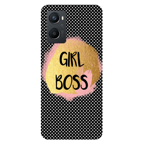 Oppo A 96 Girl boss make up Transparent Silicone TPU Θήκη