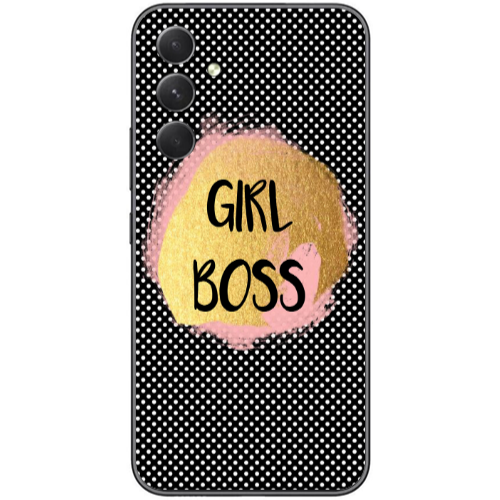 Samsung Galaxy A25 Girl boss make up Transparent Silicone TPU Θήκη