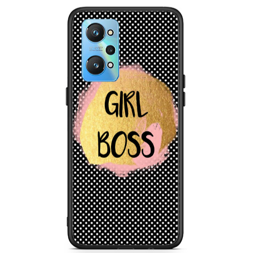 Realme Gt Neo 2 Girl boss make up Black Glossy Θήκη