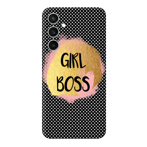 Samsung S24 Girl boss make up Transparent Silicone TPU Θήκη