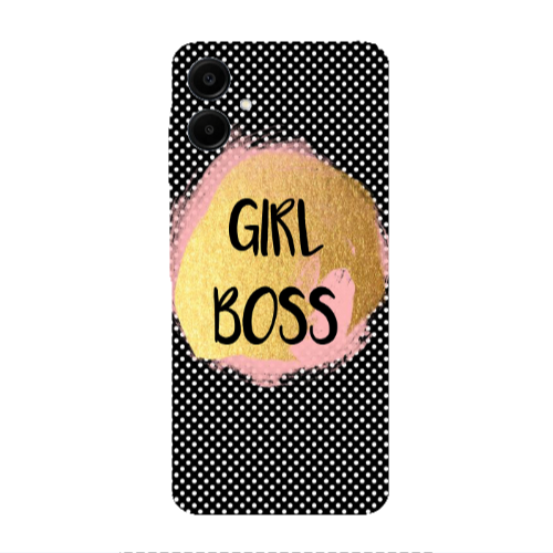 Samsung A06 Girl boss make up Transparent Silicone TPU Θήκη