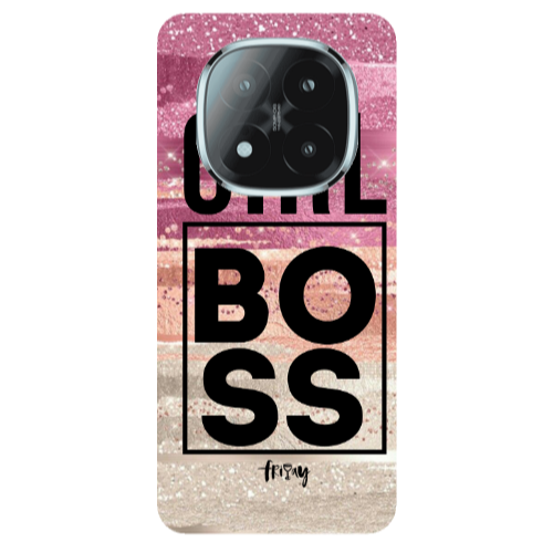 Xiaomi Redmi Note 14 Pro + 5g Girl boss friday Transparent Silicone TPU Θήκη
