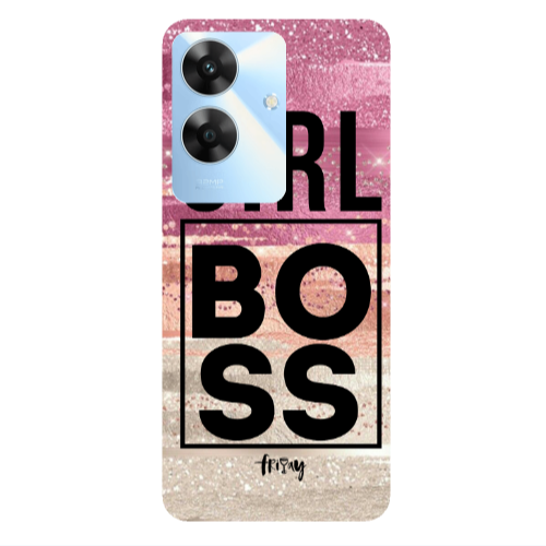 Realme Note 60 Girl boss friday Transparent Silicone TPU Θήκη
