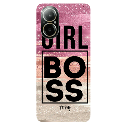 Realme C67 Girl boss friday Transparent Silicone TPU Θήκη