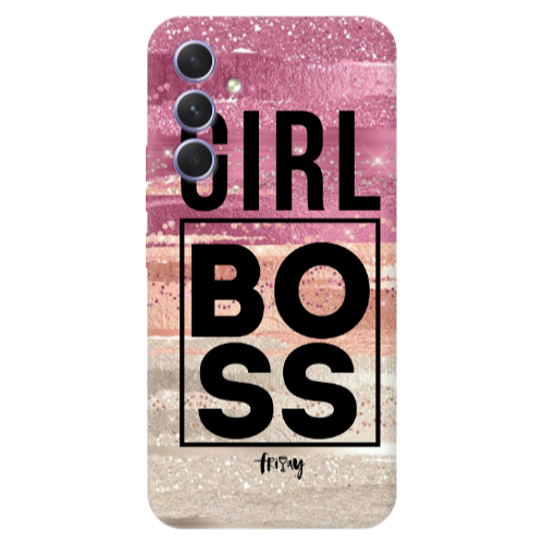 Samsung A56 Girl boss friday Transparent Silicone TPU Θήκη