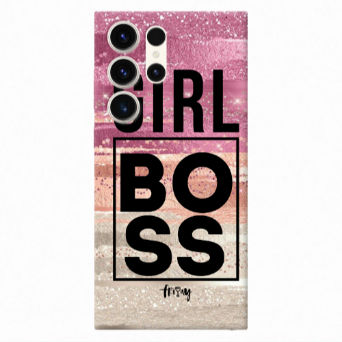 Samsung S25 Ultra Girl boss friday Transparent Silicone TPU Θήκη