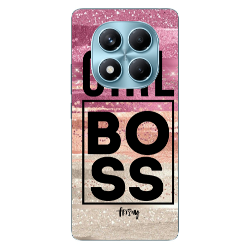Xiaomi Redmi Note 14 Pro Girl boss friday Transparent Silicone TPU Θήκη