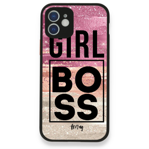 Apple iPhone 12 Girl boss friday Black Glossy Θήκη