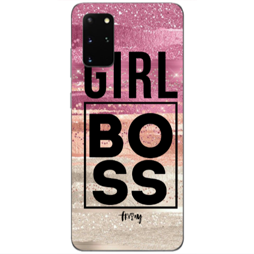 Samsung S20 Plus Girl boss friday Transparent Silicone TPU Θήκη