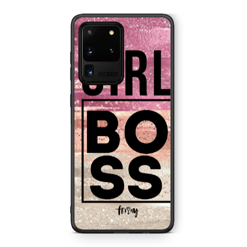 Samsung S20 Ultra Girl boss friday Black Glossy Θήκη
