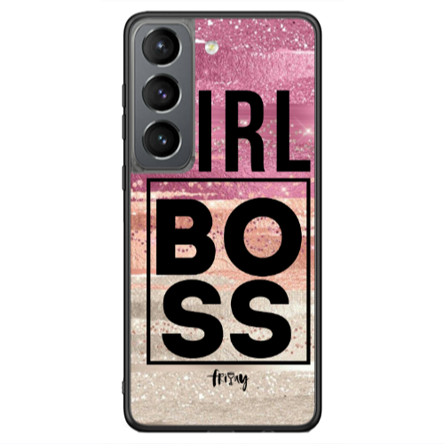 Samsung S21 Ultra Girl boss friday Black Glossy Θήκη