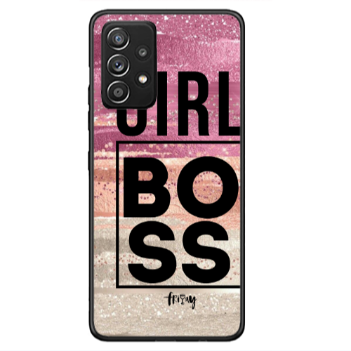 Samsung A53 Girl boss friday Black Glossy Θήκη