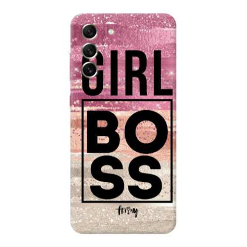 Samsung S22 Plus Girl boss friday Transparent Silicone TPU Θήκη
