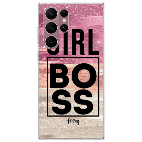 Samsung S22 Ultra Girl boss friday Transparent Silicone TPU Θήκη