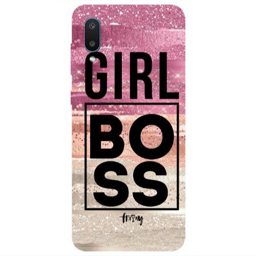 Samsung A02 Girl boss friday Transparent Silicone TPU Θήκη