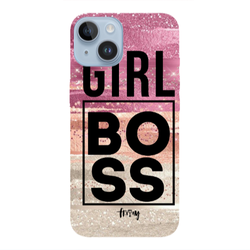 Apple iPhone 14  Girl boss friday Transparent Silicone TPU Θήκη