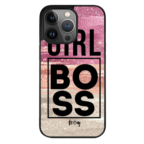 Apple iPhone 12 Pro Girl boss friday Black Glossy Θήκη