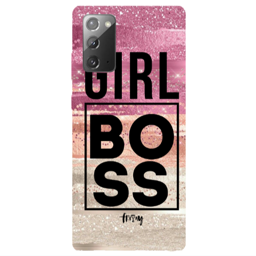 Samsung Note 20 Girl boss friday Transparent Silicone TPU Θήκη