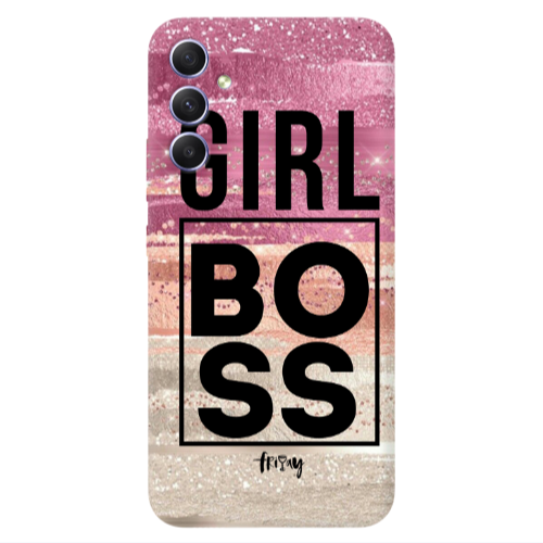Samsung A34 Girl boss friday Transparent Silicone TPU Θήκη