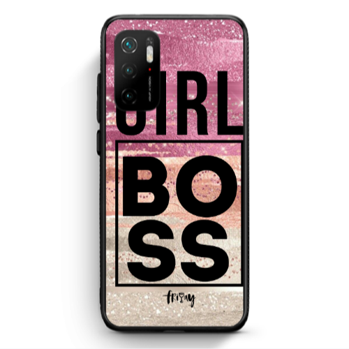 Xiaomi Poco M3 Pro Girl boss friday Black Glossy Θήκη
