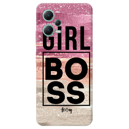 Xiaomi Redmi Note 12 Pro 5G Girl boss friday Transparent Silicone TPU Θήκη