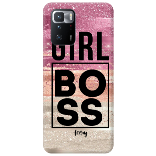Xiaomi Poco X3 GT Girl boss friday Transparent Silicone TPU Θήκη