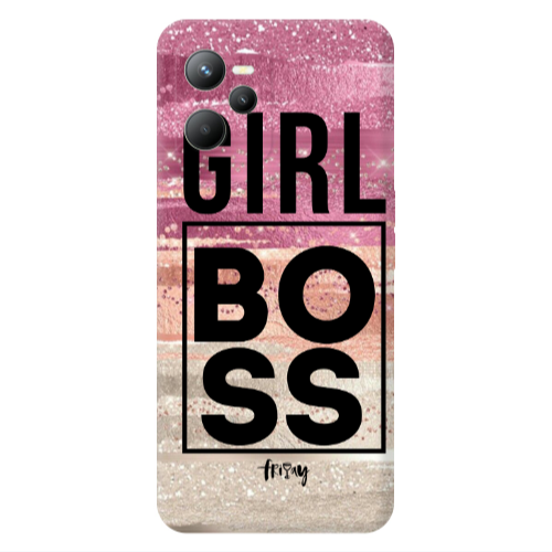 Realme C35 Girl boss friday Transparent Silicone TPU Θήκη