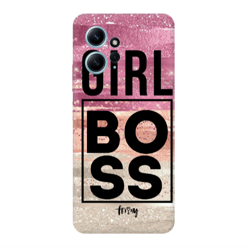 Xiaomi Redmi Note 12 4G Girl boss friday Transparent Silicone TPU Θήκη