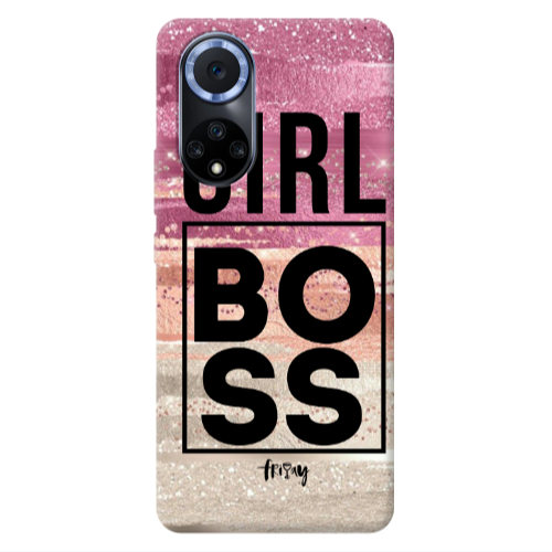 Huawei Nova 9 Girl boss friday Transparent Silicone TPU Θήκη