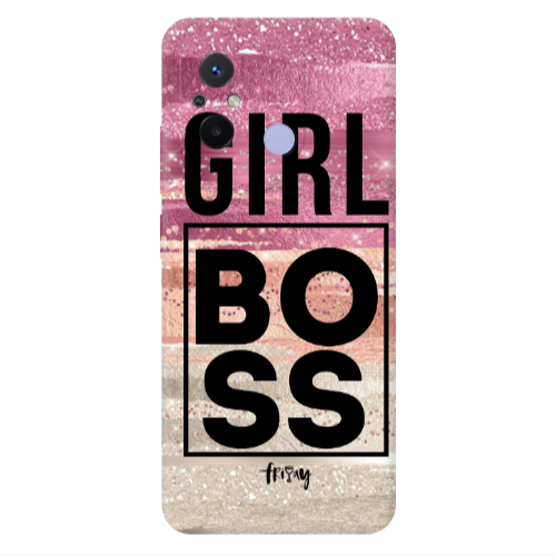 Xiaomi Redmi 12C Girl boss friday Transparent Silicone TPU Θήκη