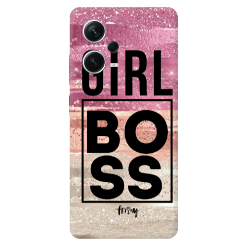 Xiaomi Redmi Note 12 5G Girl boss friday Transparent Silicone TPU Θήκη